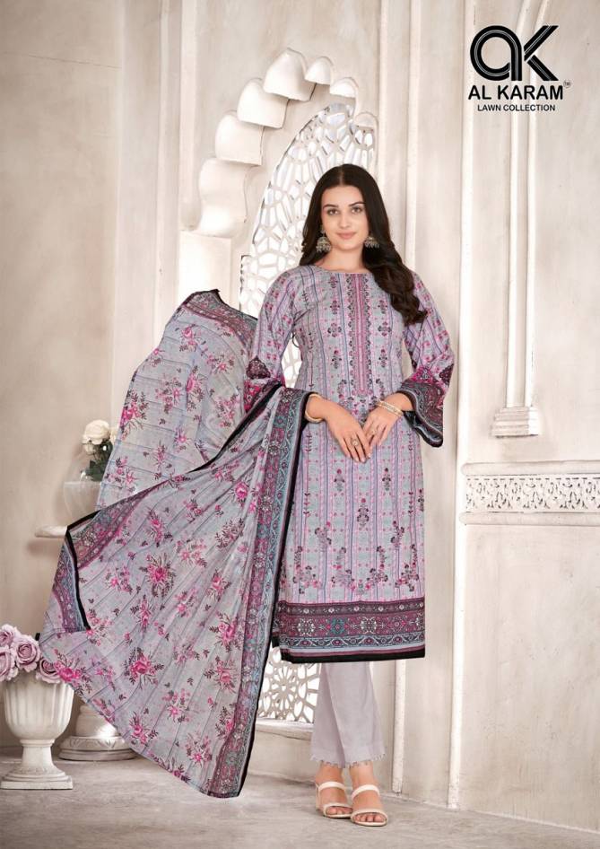 Al Karama Bin Ubaid Cambric Cotton Dress Material Catalog